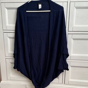J. Jill Deep Blue Women's Poncho